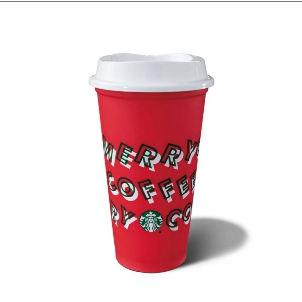 Starbucks NWOT Holiday Reusable Cups 25th Anniversary & 2019 limited edition - Picture 6 of 9